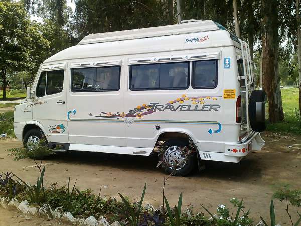Tempo Traveller hire for Chandigarh