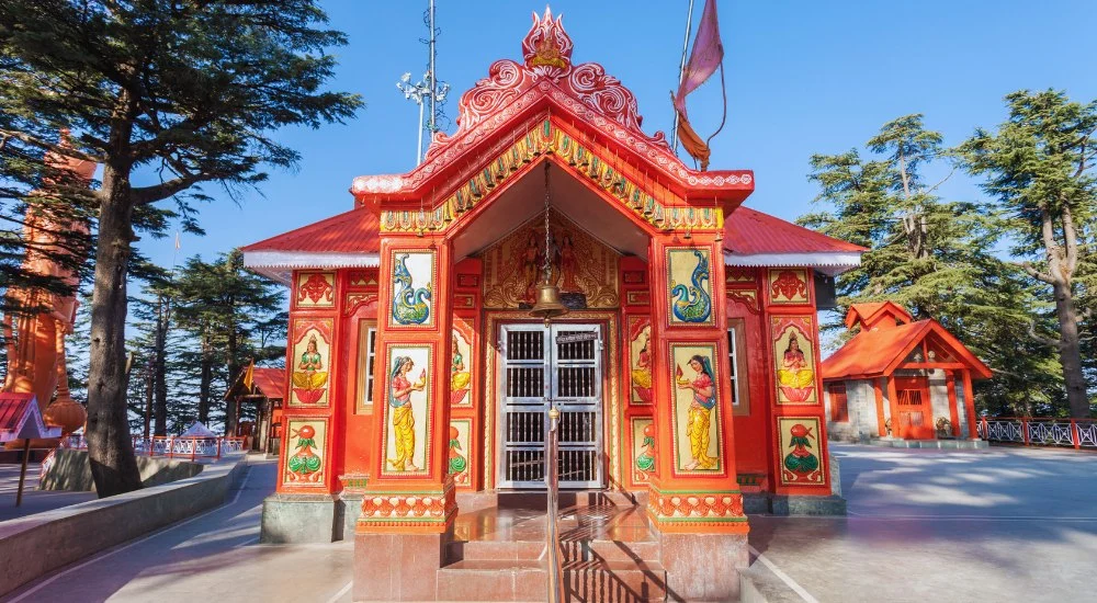 jakhoo hill and temple