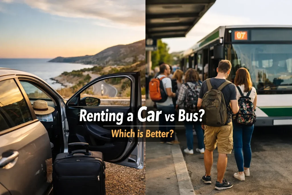 Renting a Car vs Bus: 5 Strong Reasons Why Car Rental Is the Better Choice