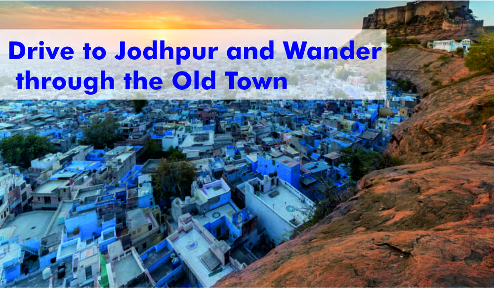 Drive to Jodhpur and Wander through the Old Town