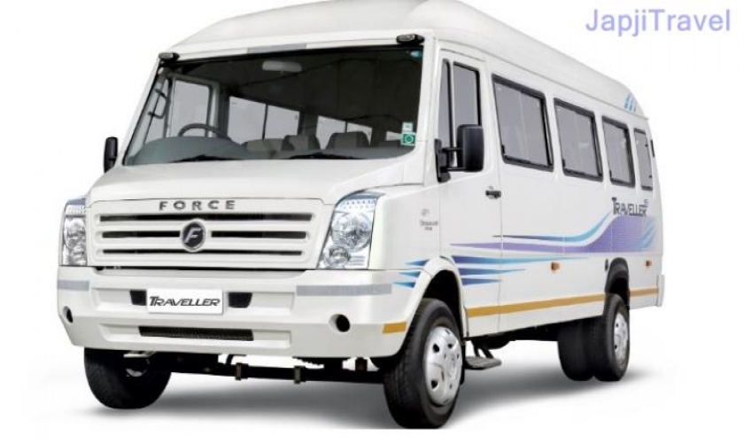 20 seater traveller on rent